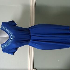 NWT blue dress for women. Size S. Brand new with the tag.